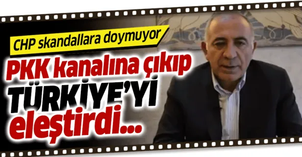 CHP'li vekiller skandallara doymuyor! Gürsel Tekin PKK kanalına çıkıp, Türkiye'yi eleştirdi!