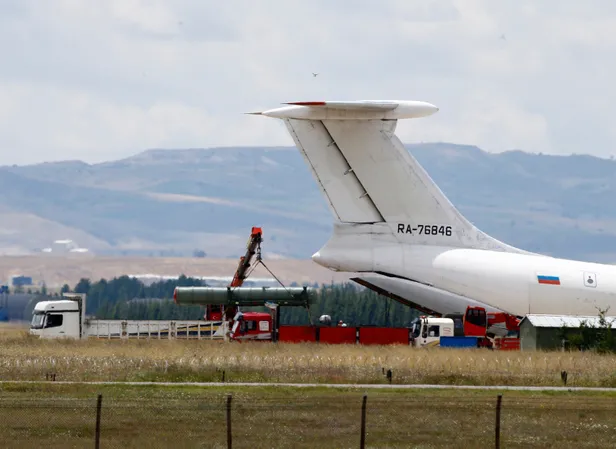S-400 sevkiyatında dikkat çeken görüntü! İlk kez görüntülendi-3