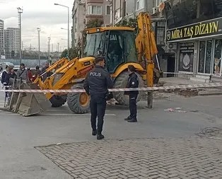 İBB’nin yol çalışmasında kepçe engelli vatandaşı ezdi