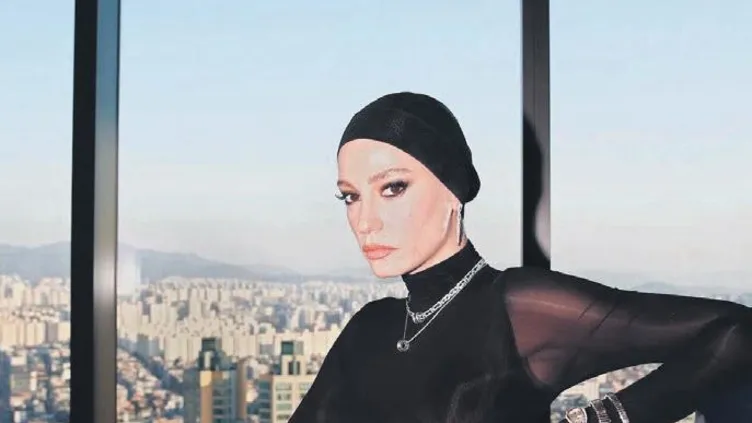 Gör'Seul' şov! Serenay Sarıkaya Seul tarzı çok konuşuldu! ''Giyinmeyi unuttu''