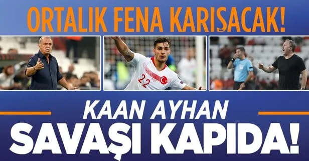 Galatasaray ve Beşiktaş yine karşı karşıya! Kaan Ayhan savaşı kapıda