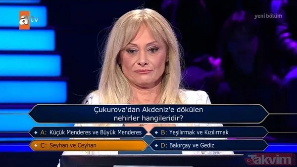 Kenan İmirzalıoğlu'nun sunduğu Kim Milyoner Olmak İster'de geceye damga vuran yarışmacı! Son kararım demedi yarışmaya veda etti - 16