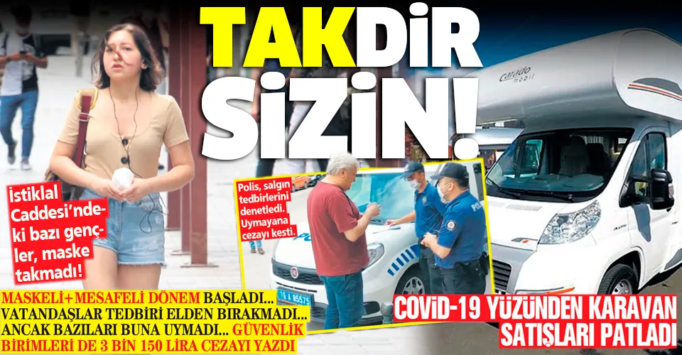 Kovid-19 önlemleri kapsamında birçok ilde maske yasağı geldi! Uymayanlara 3 bin 150 lira ceza kesildi