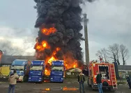 Artvinde Çaykura ait çay fabrikasında yangın