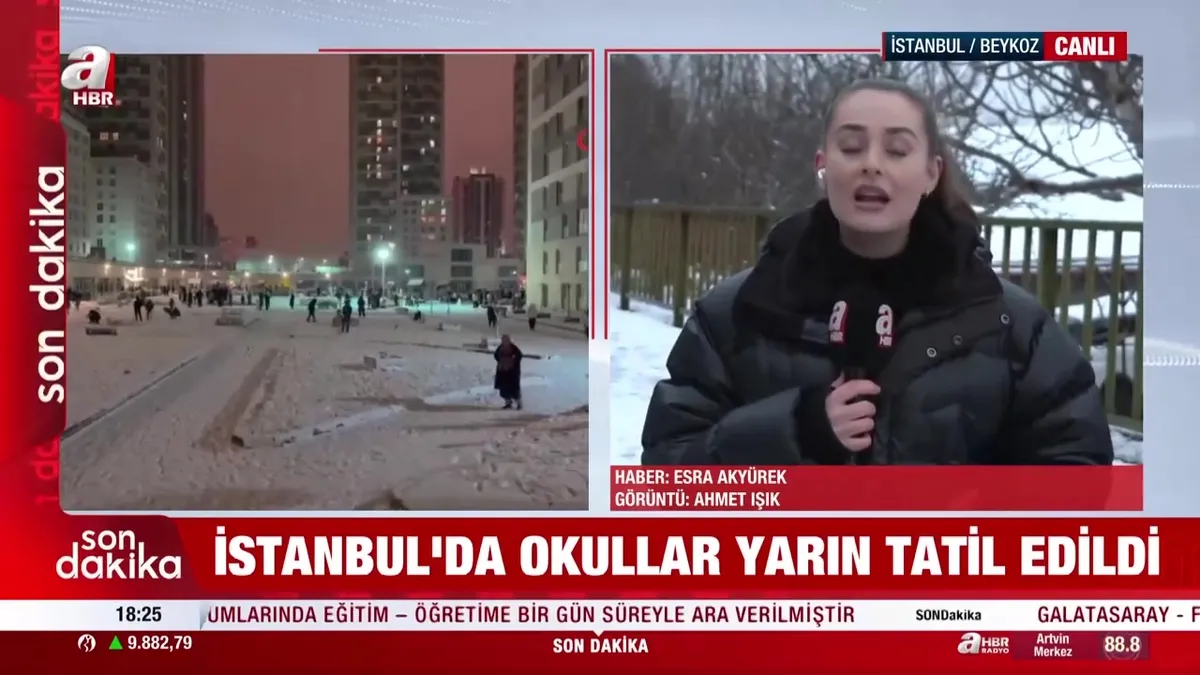 İstanbul'da yarın okullar tatil!