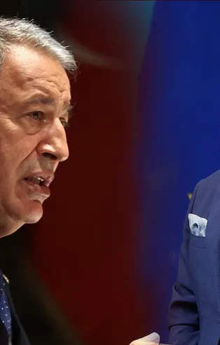Son dakika: Milli Savunma Bakanı Hulusi Akar Ukraynalı mevkidaşı Oleksii Reznikov ile görüştü