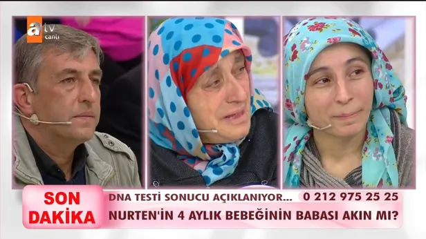 atv-esra-erodal-21-subat-izle-dna-testi-sonucu-aciklandi-cinsel-tacize-ugrayan-nurtenin-bebeginin-babasi-akin-mi-1582301721645.jpg Atv Esra Erol'da 21 Şubat izle! DNA sonucu açıklandı! Cinsel tacize uğrayan Nurten'in bebeğinin babası Akın mı?-1