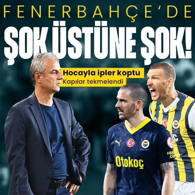 Fenerbahçe’de şok üstüne şok! İsmail Kartal ile ipler koptu yıldız isim kapıları tekmeledi