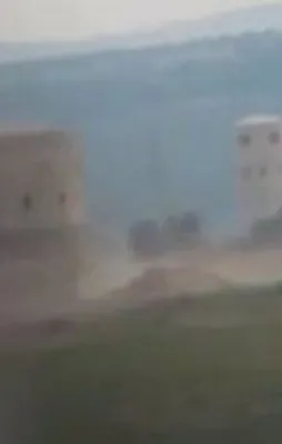 Afrin'de teröristlerin gözetleme kulesi imha edildi