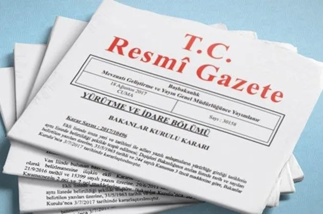 Atama kararları Resmi Gazete'de