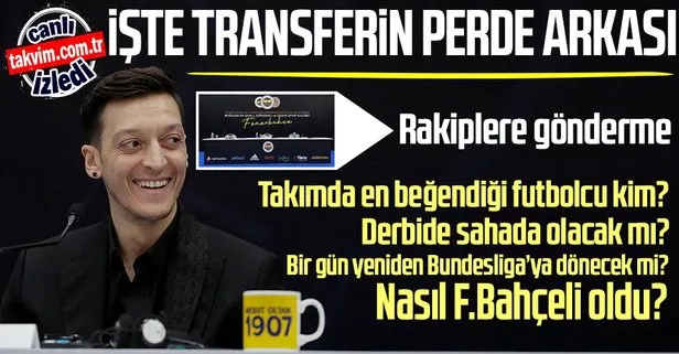 Mesut Özil imzayı attı! İşte tarihi törenden öne çıkanlar