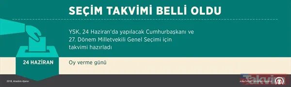24 Haziran seçim takvimi! - 22
