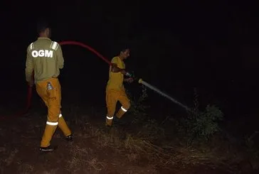 Kahramanmaraş’taki yangın söndürüldü