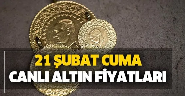 Yükselmeye devam ediyor! Gram altın, çeyrek altın fiyatları ne kadar oldu? 21 Şubat canı altın fiyatları