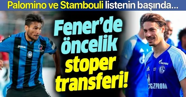 Fenerbahçe’de öncelik stoper transferinde! Palomino ve Stambouli listenin başında...