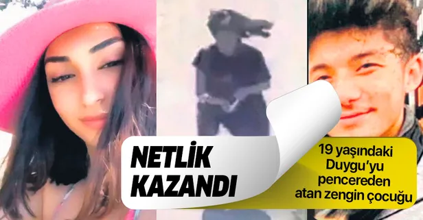 Duygu Delen pencereden atıldı