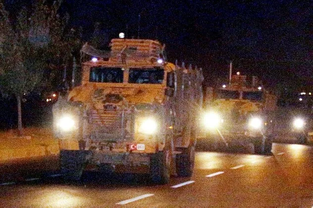 Suriye sınırına askeri sevkiyat