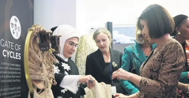 Emine Erdoğan Türkevi’nde Anadolu’nun kültür ve lezzetlerini dünyaya tanıttı!