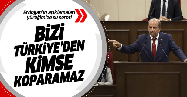 KKTC Başbakanı Ersin Tatar: Bizi Türkiye'den kimse koparamaz