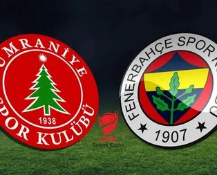 Ümraniyespor - Fenerbahçe maçı hangi kanalda?