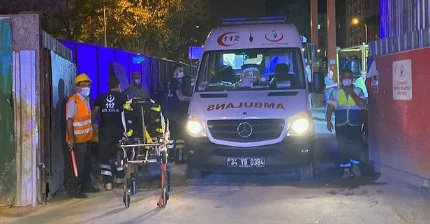 Kadıköy-Kozyatağı metro inşaatında meydana gelen kazada 2 işçi yaralandı