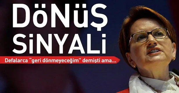 Dönüş sinyali