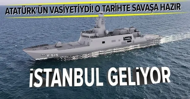 İlk yerli fırkateyn TCG İstanbul o tarihte denize indiriliyor! 2023’te savaşa hazır!