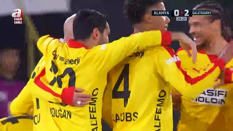 GOL | Corendon Alanyaspor 0-2 Galatasaray