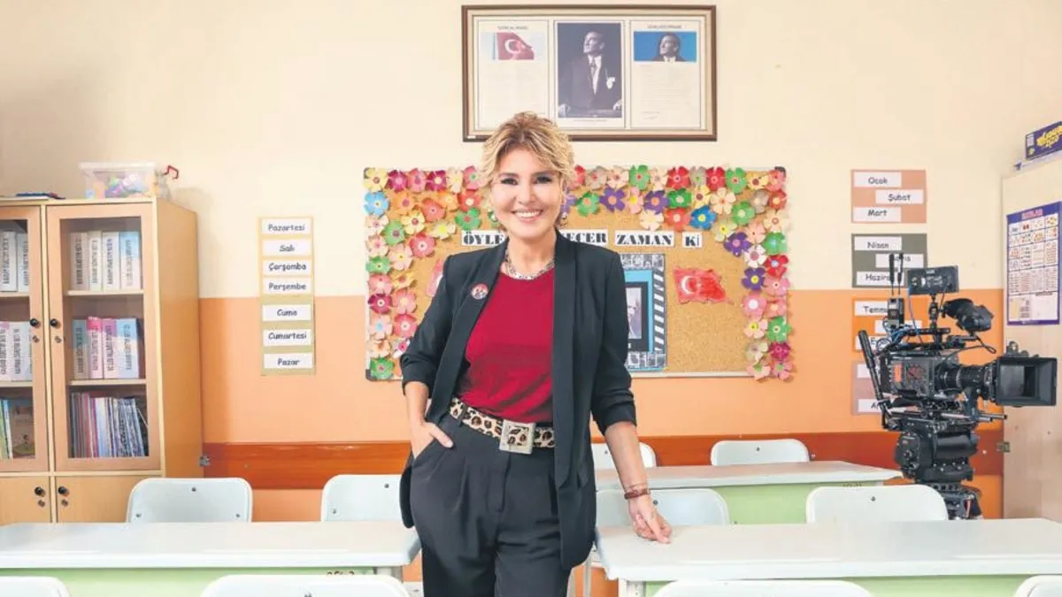 Gülben Ergen, 2025'in beklenen komedi filmi "Ayakçı"ya konuk oldu