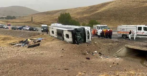 Sivas’taki otobüs kazasında ölü sayısı 8’e çıktı