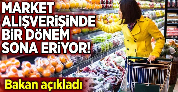 Yemek kartlarıyla market alışverişine son
