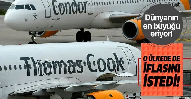 Thomas Cook Almanya'da da iflasını istedi!