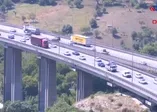 TEM'de bayram yoğunluğu! Trafik başladı