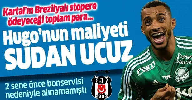 Beşiktaş kiralık olarak kadrosuna katacağı Vitor Hugo’nun maliyeti 1 milyon Euro