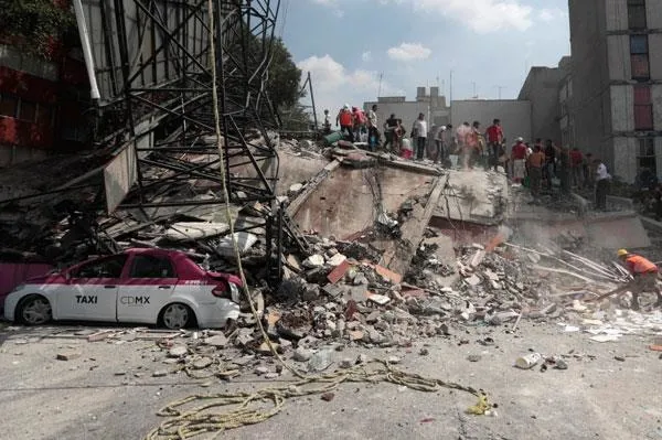 Meksika'yı deprem vurdu! Feci görüntüler geliyor...-3
