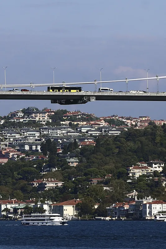 Son dakika: İşte 15 Temmuz Şehitler Köprüsü'ndeki bakım platformu! Depremde hasar gördüğü iddia edilmişti-3