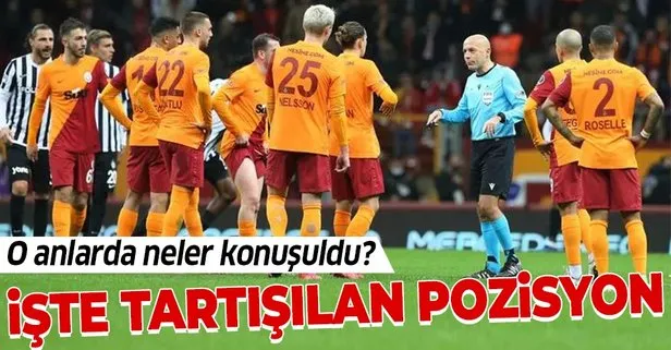Berkan Kutlu ile Cüneyt Çakır arasında neler konuşuldu? İşte Galatasaray maçındaki çok tartışılan penaltı kararının perde arkası