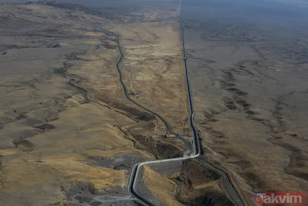 Başkan Erdoğan talimatı vermişti! Van'ın İran sınırına 27 km'lik duvar örüldü - 25