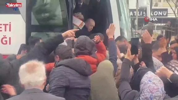 Başkan Recep Tayyip Erdoğan Adıyaman’da