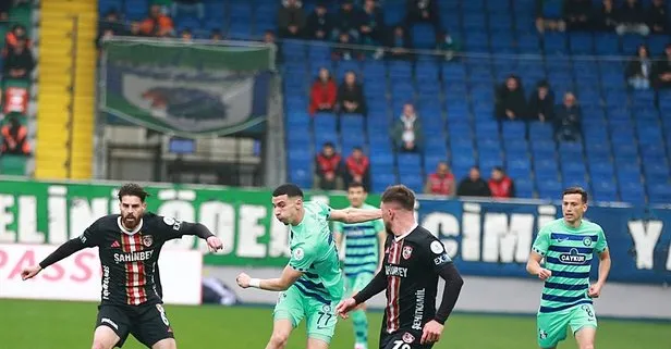 Evinde fire vermedi! Çaykur Rizespor - Gaziantep FK: 2-0 | MAÇ SONUCU