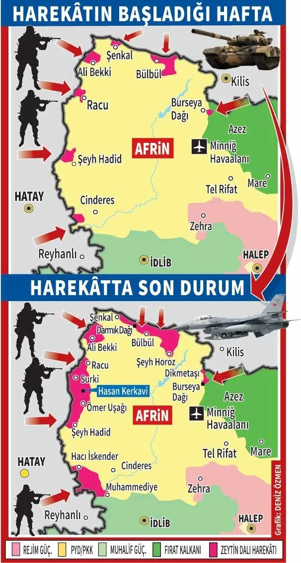 TSK'dan son dakika Afrin açıklaması-1