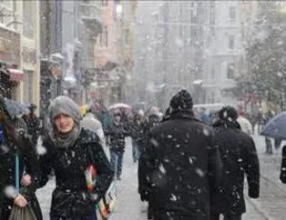 İstanbul'da Kar Yağışı