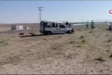 Karapınar'da feci kaza: 2 ölü, 3 yaralı