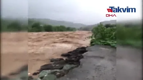 Rize’de heyelan felaketi!