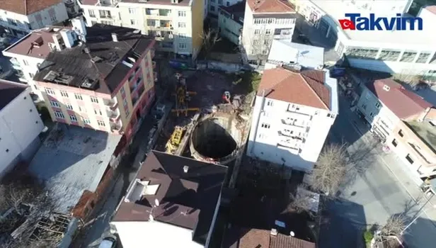 CHP'li İBB, Sancaktepe-Yenidoğan Metro Hattı için açılan çukurları toprakla kapatıyor