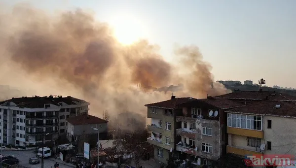 Mahalleyi sokağa döken yangın: Maltepe'de alevler yükseldi - 12