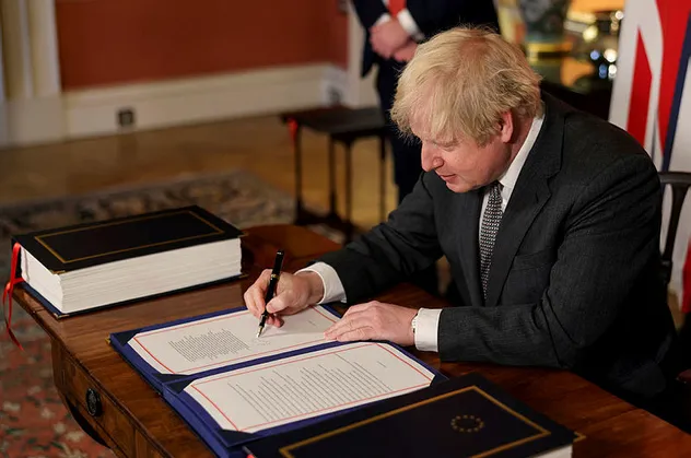 İngiltere Başbakanı Boris Johnson, AB ile Birleşik Krallık arasındaki ticaret anlaşmasını imzaladı: Harika bir başlangıç olacak