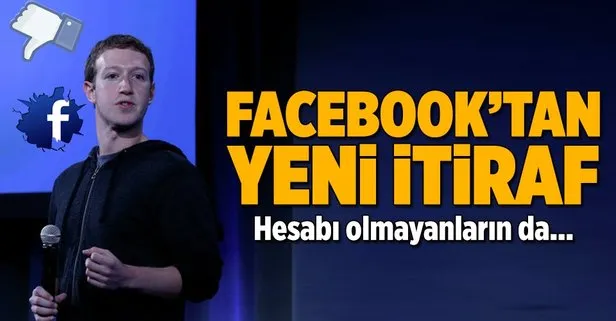 Facebook hesabı olmayanların da bilgilerine erişmiş