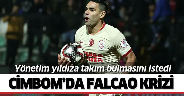 Galatasaray'da Falcao krizi! "Getirdiğin gibi al götür"