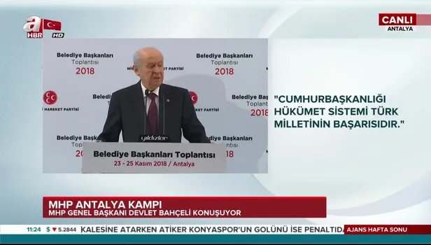 Bahçeli'den flaş ittifak açıklaması